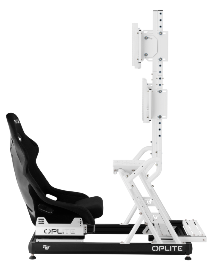 Oplite Monitor Mount R8 On Top Single weiß retail, Ansicht 4