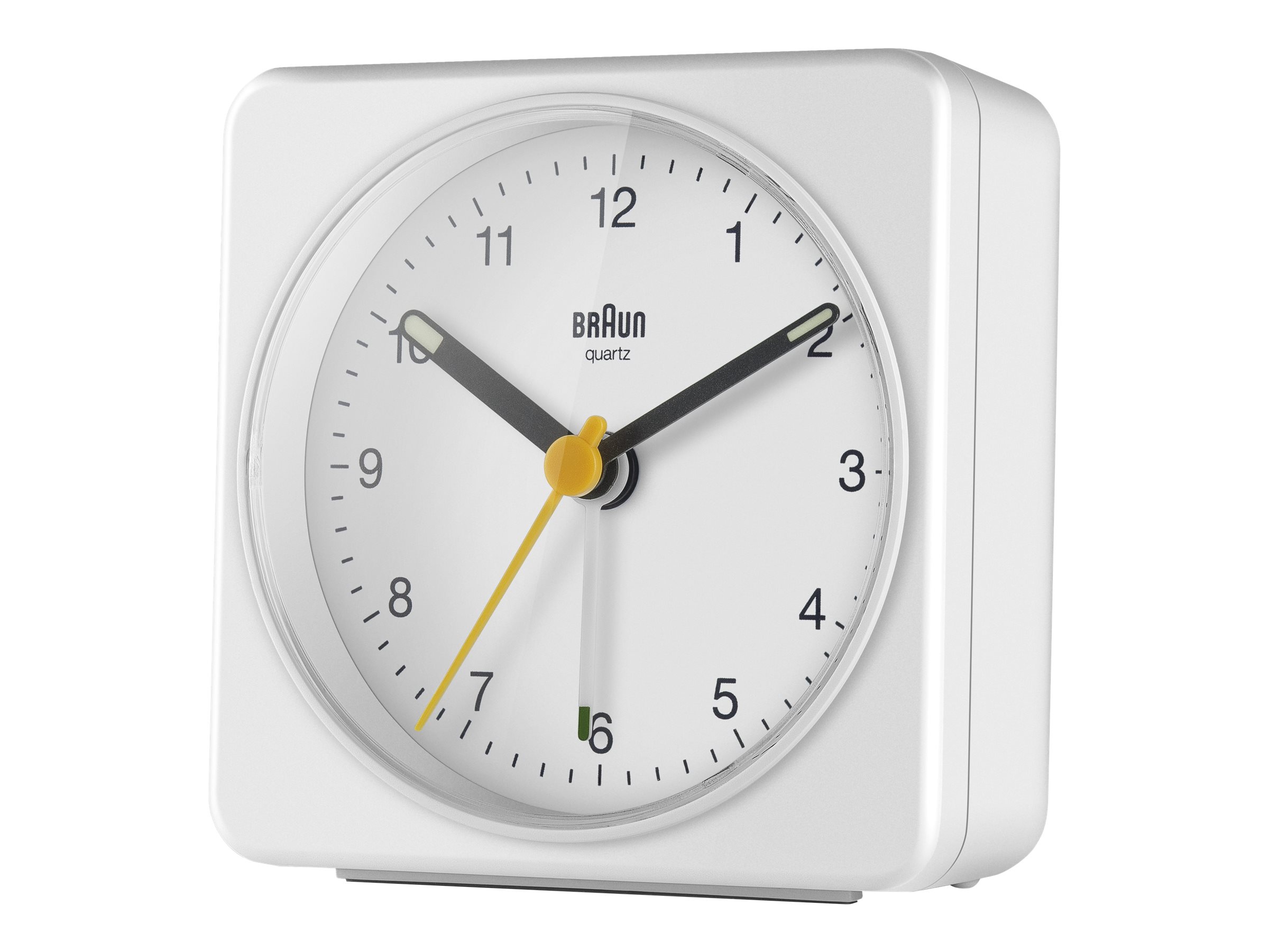 Braun BC03W - Wecker - viereckig - Quarz - Schreibtisch, Ansicht 3