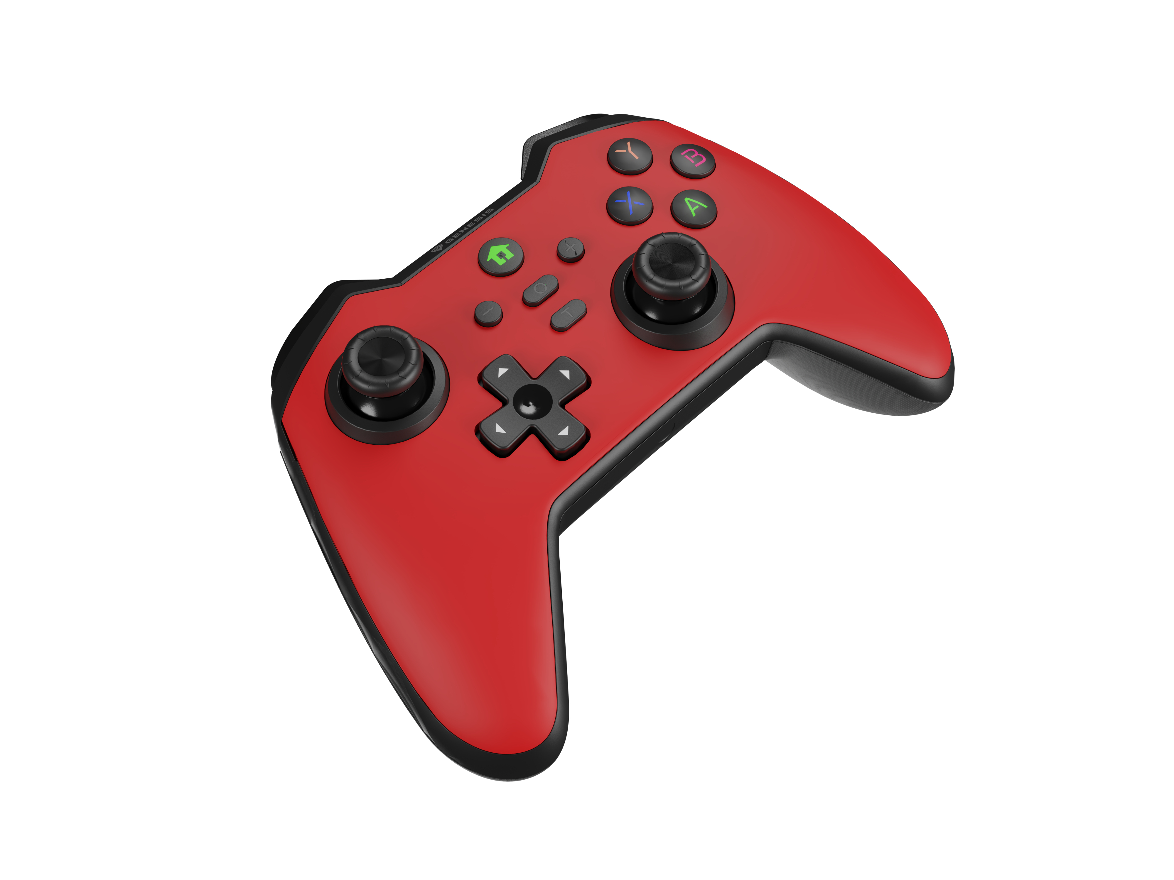 natec Gamepad Mangan 400 kabellos rot/schwarz PC/Switch - Gamepad - Bluetooth, Ansicht 2