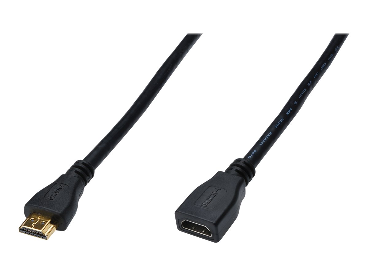 DIGITUS HDMI High Speed mit Ethernet Verlängerungskabel