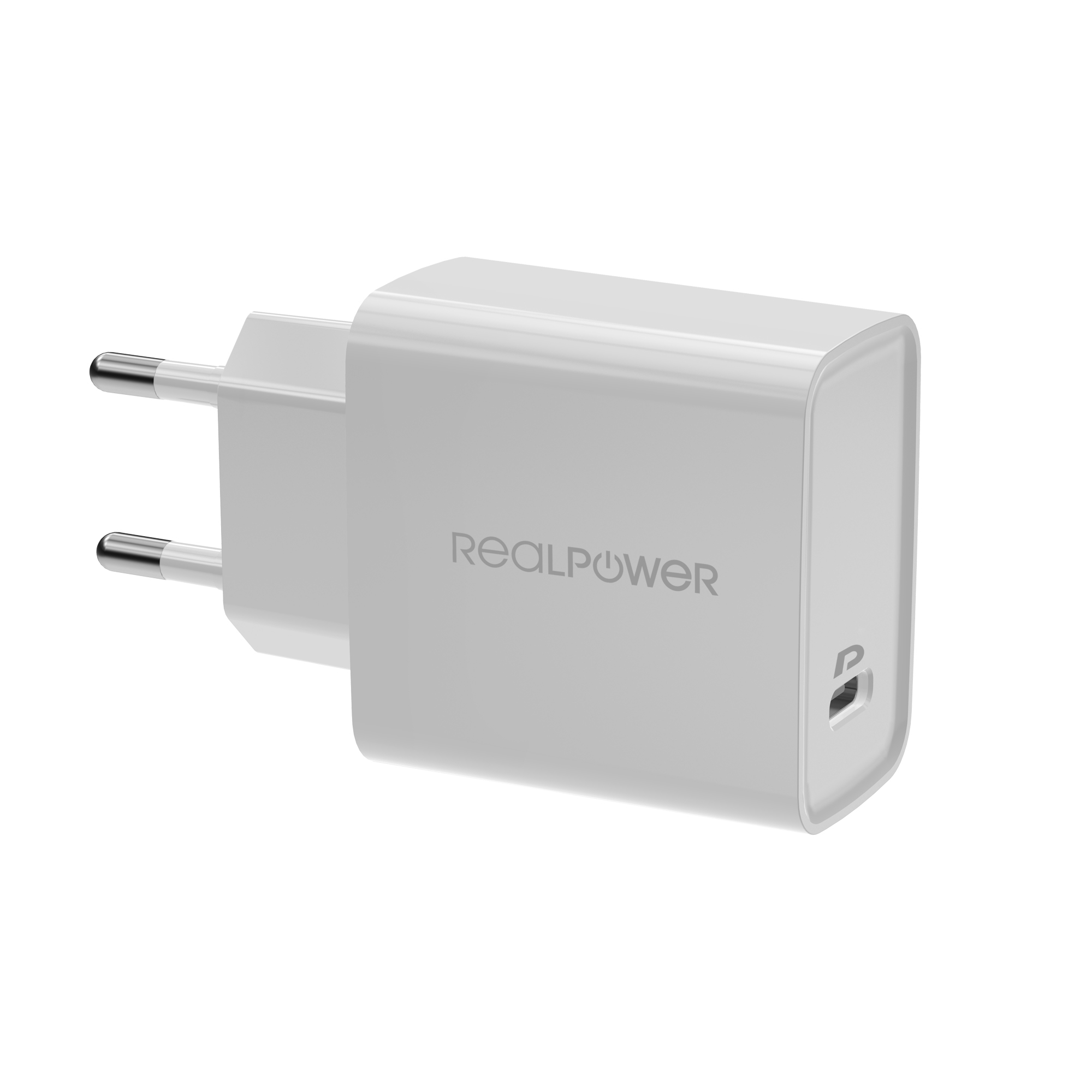 RealPower PC-MagSet - Drinnen - AC - Kabelloses Aufladen - Weiß, Ansicht 2