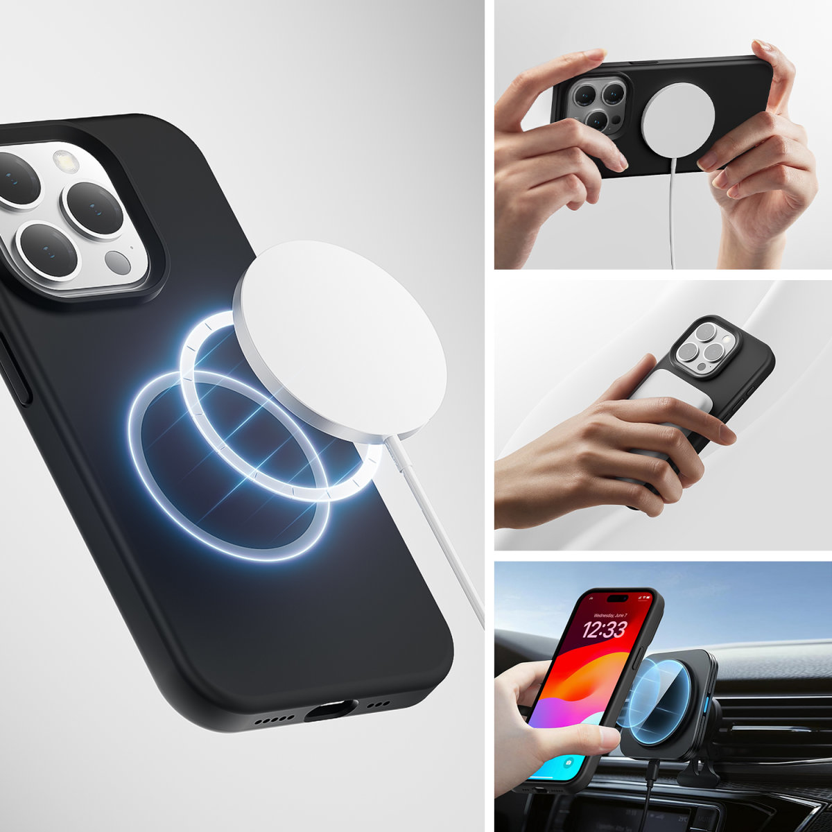 4smarts Cupertino - Hintere Abdeckung für Mobiltelefon, Ansicht 3