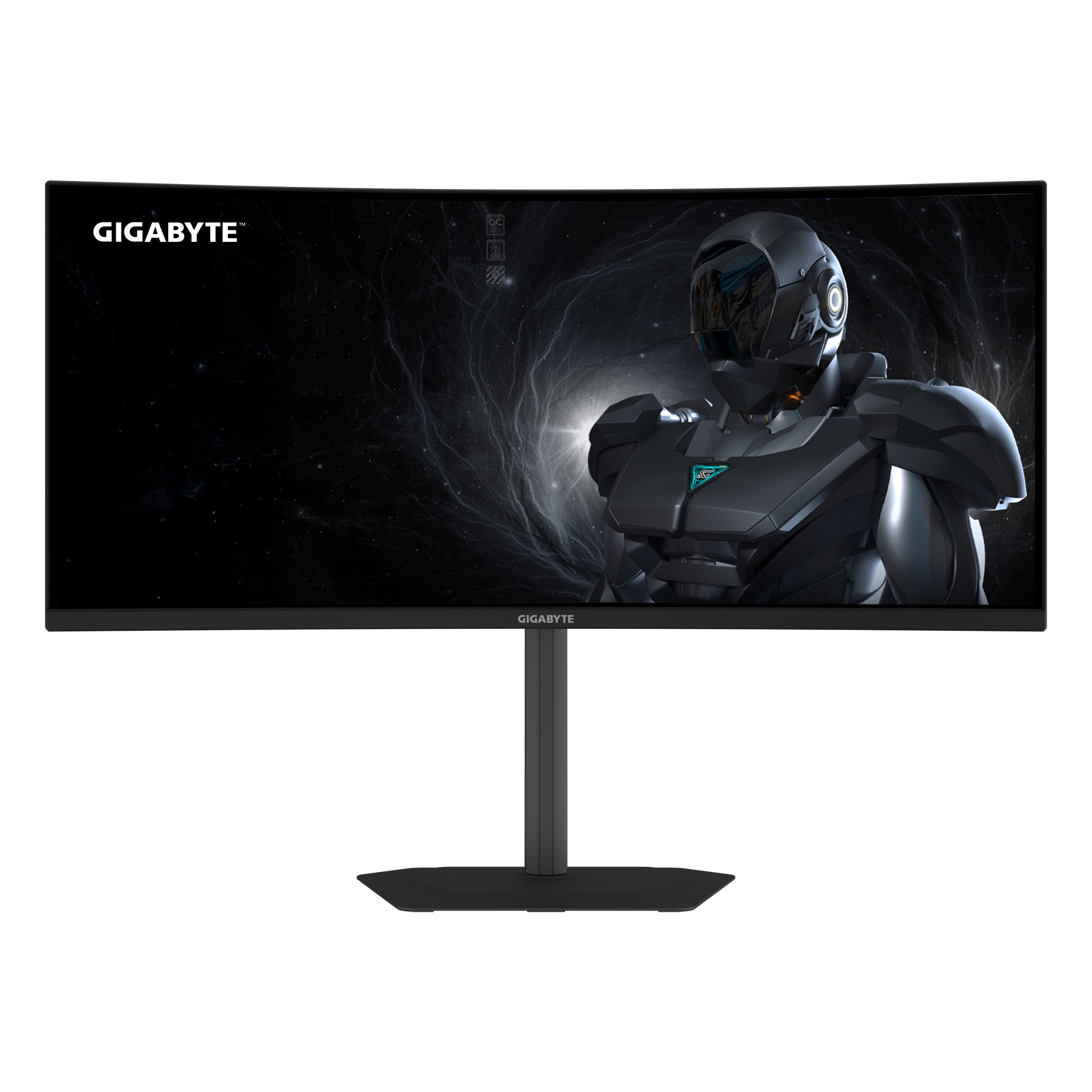 Gigabyte GS34WQCA - LED-Monitor - gebogen - 86.4 cm (34), Ansicht 2