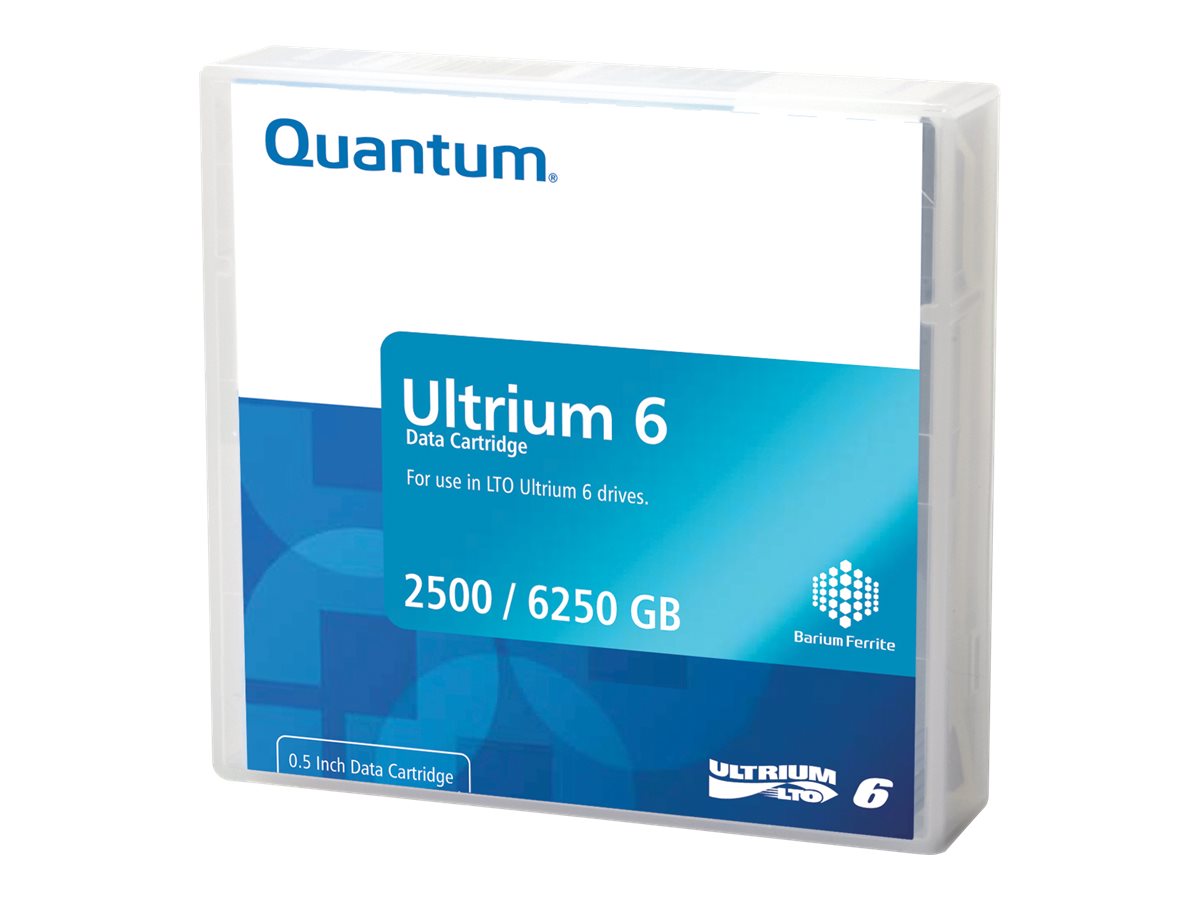 Quantum - LTO Ultrium 6 - 2.5 TB / 6.25 TB - Schwarz