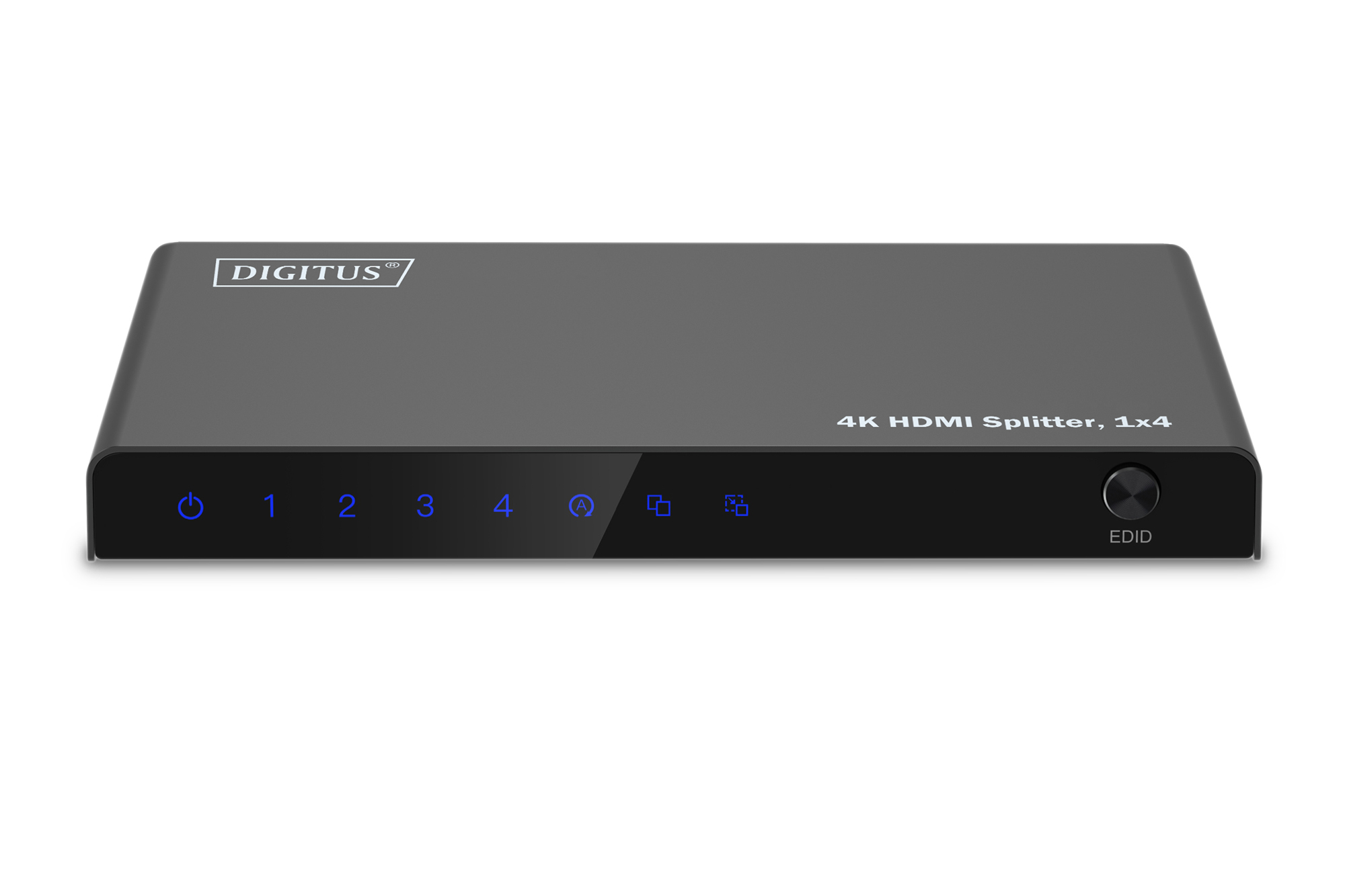 DIGITUS HDMI Splitter 1x4 4K/60Hz HDCP 2.3 EDID Control, Ansicht 4