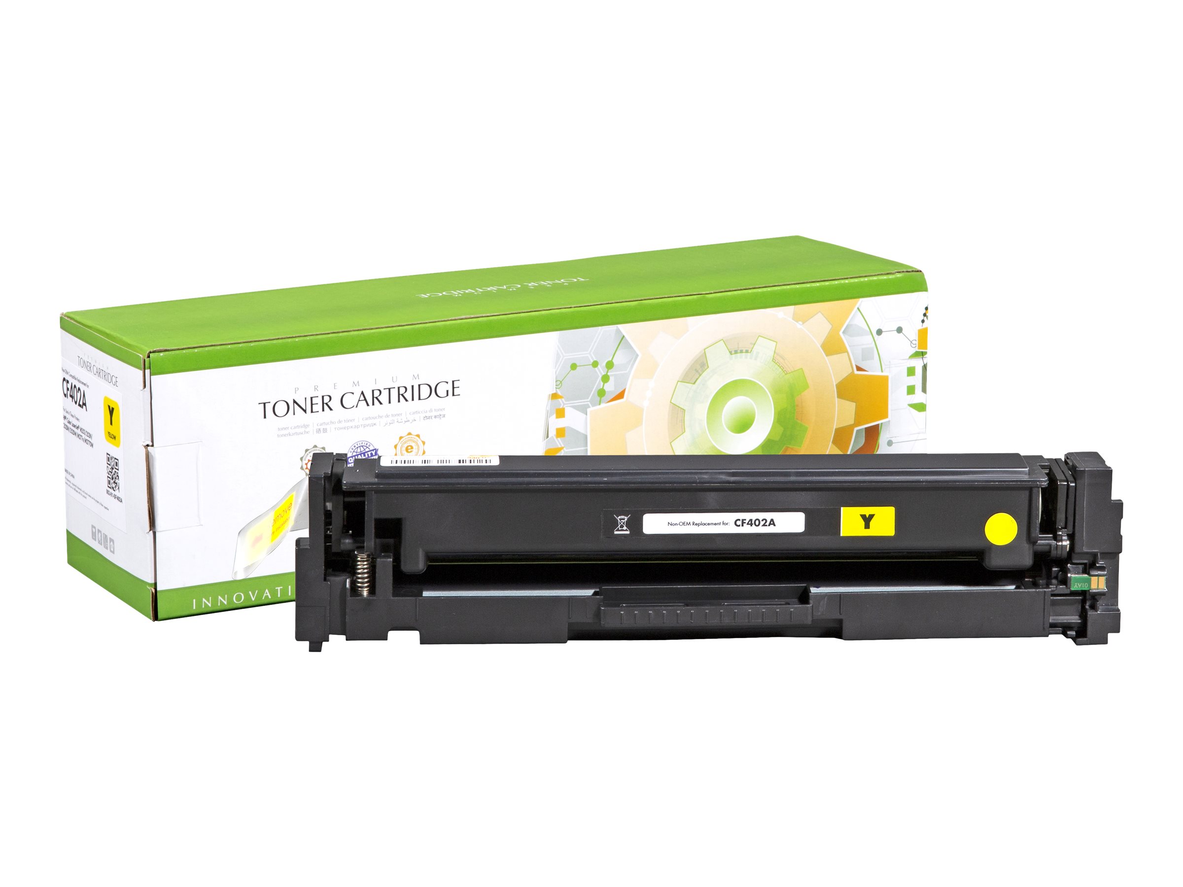 Static Control Gelb - kompatibel - Tonerpatrone (Alternative zu: HP CF402A)