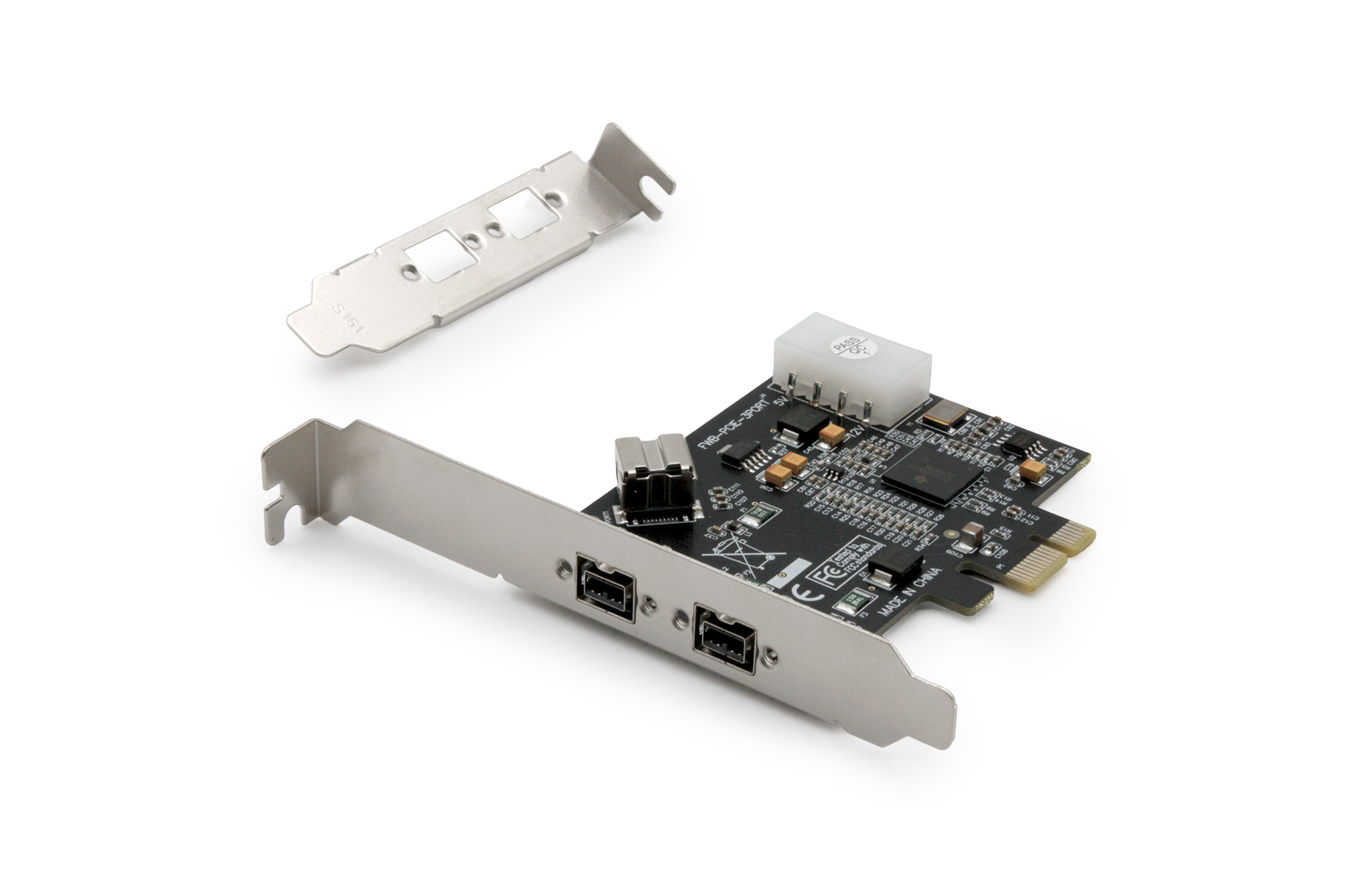 DIGITUS Firewire 800 (1394b) PCIe Card, Ansicht 2