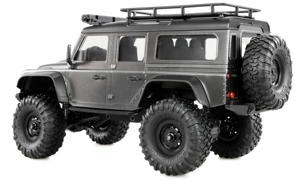 Amewi RC Crawler Mini-D90 AMXRock 4WD 1 16 RTR grau, Ansicht 2