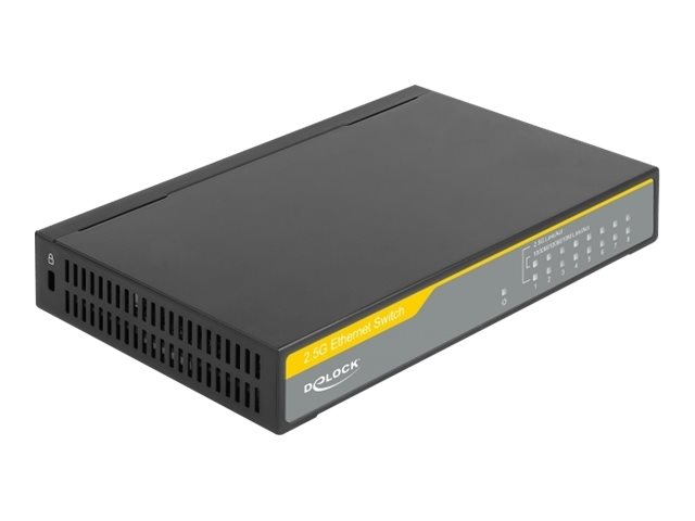 Delock 2,5 Gigabit Ethernet Switch 8 Port