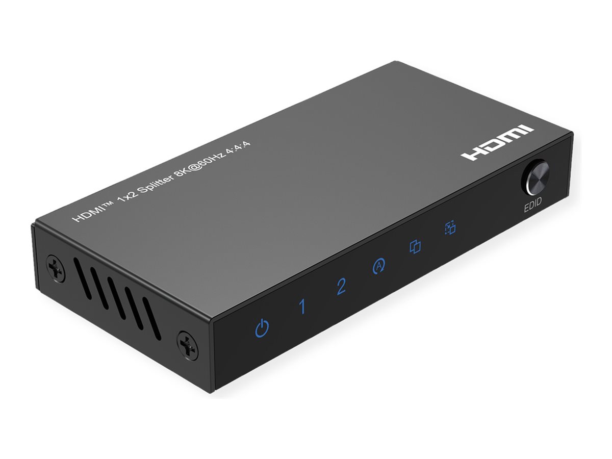 ROLINE Video-/Audio-Splitter - 8K - 2 x HDMI