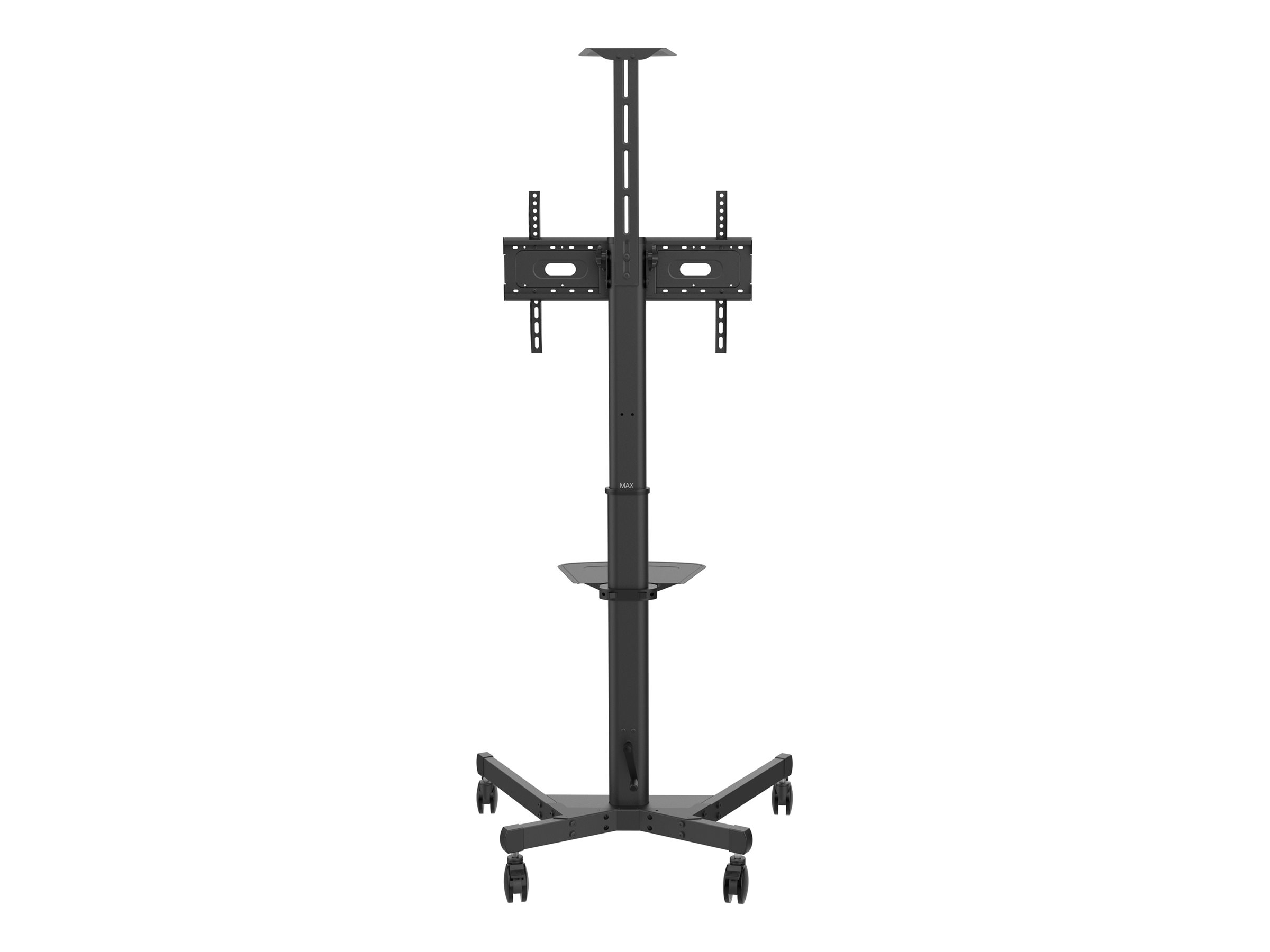 Vision X-Series VFM-F21 - Wagen - für Flachbildschirm / Videokonferenzsystem zwischen 31 und 80 - max. 50 kg, Ansicht 3