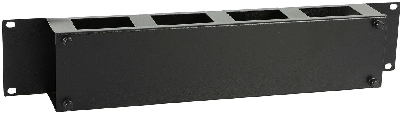 Lanview RAO415BL - Schwarz - 2U - 19 - Oval - 482 mm - 75 mm, Ansicht 2