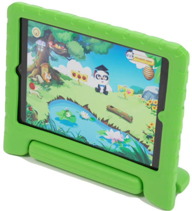 PARAT KidsCover - Schutzhülle für Tablet - ungiftiger EVA-Schaumstoff - grün - 10.2 - für Apple 10.2-inch iPad, Ansicht 2
