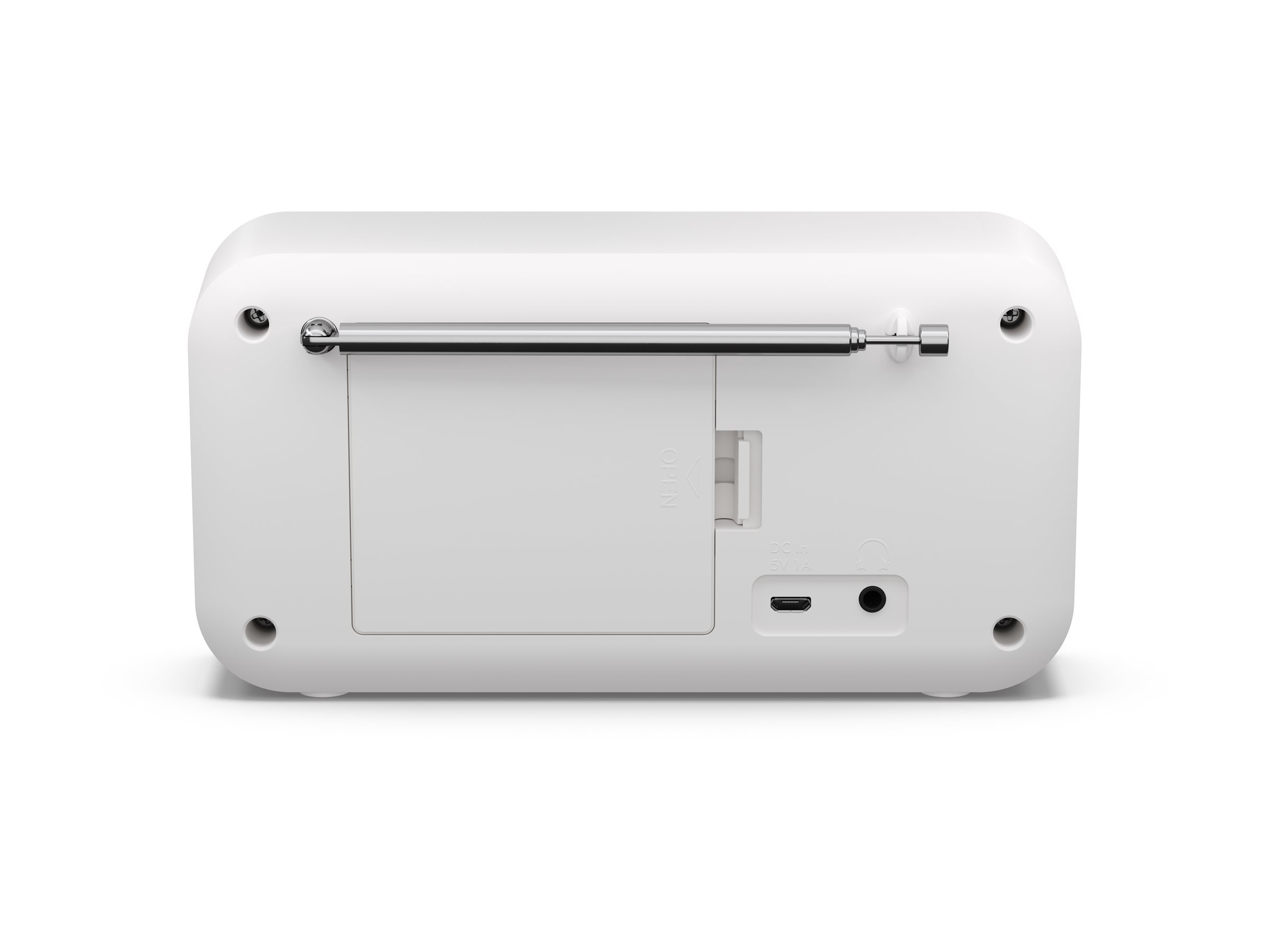 Sharp Tokyo DR-P420 - Tragbares DAB-Radio - Schneeweiß, Ansicht 3
