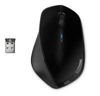 HP x4500 Wireless Black Mouse (H2W16AA#AC3)