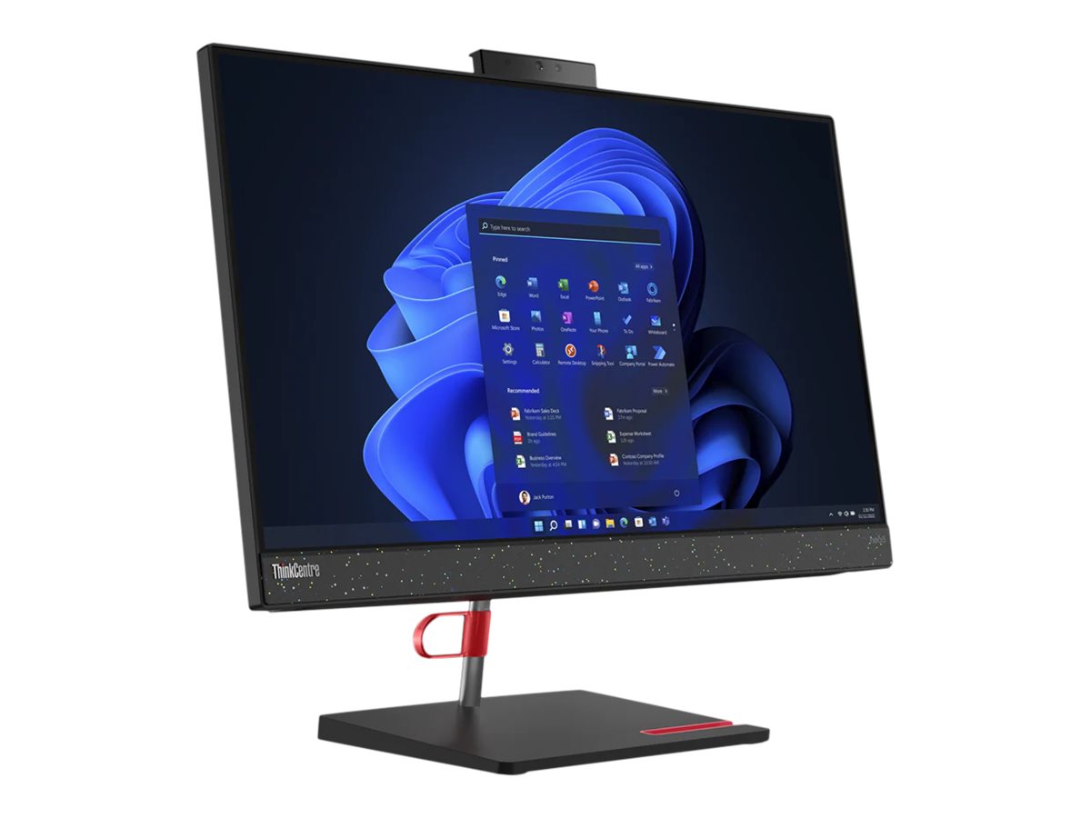 Lenovo ThinkCentre neo 50a 24 12B8 - All-in-One (Komplettlösung) - Monitorständer mit Hubfunktion - Core i5 12500H / 2.5 GHz - RAM 8 GB - SSD 256 GB - TCG Opal Encryption 2, NVMe, Value - DVD-Writer - Iris Xe Graphics - GigE - WLAN: 802.11a/b/g/n/a...