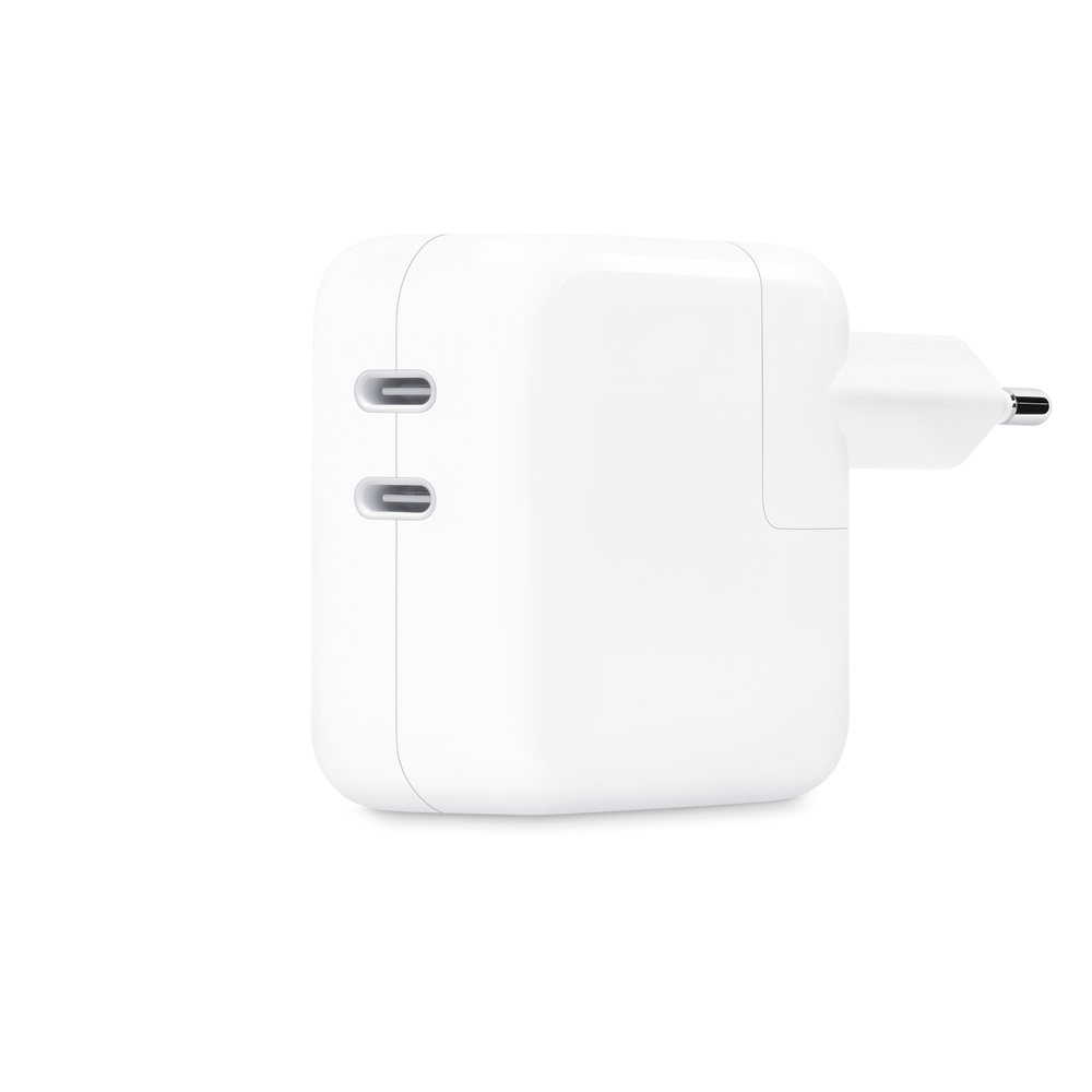 Apple Netzteil - 35 Watt - 2 Ausgabeanschlussstellen (24 pin USB-C), Ansicht 2