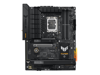 ASUS TUF GAMING B760-PLUS WIFI - Motherboard - ATX - LGA1700-Sockel - B760 Chipsatz - USB 3.2 Gen 1 USB 3.2 Gen 2 USB-C 3.2 Gen2 USB-C 3.2 Gen 2x2 - 2.5 Gigabit LAN Wi-Fi 6 Bluetooth - Onboard-Grafik (CPU erforderlich)