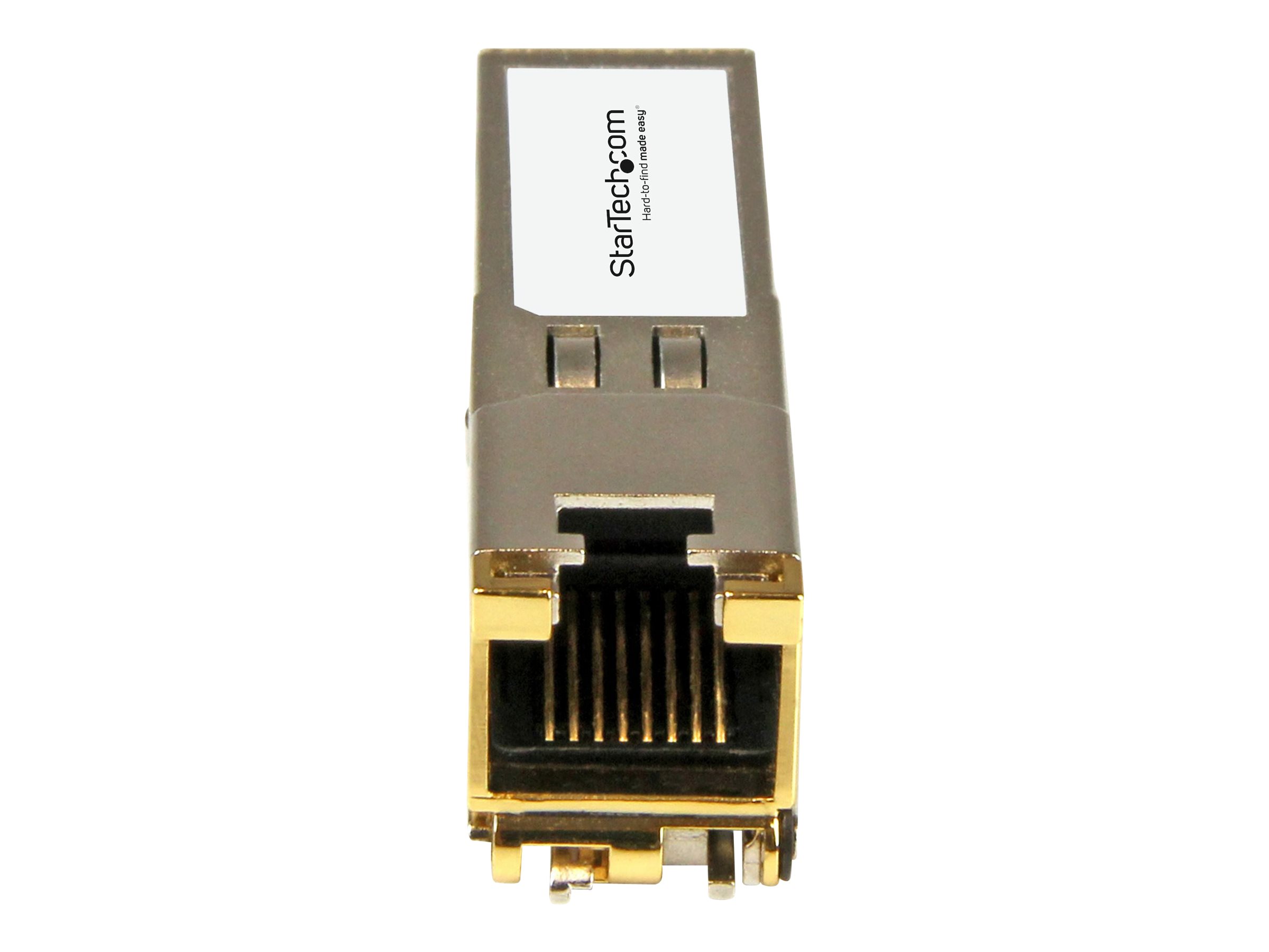StarTech.com 95Y0549-ST Transceiver Modul (SFP+ Module, 10/100/1000Base-TX Brocade kompatibel, Kupfer, RJ-45 Kupfer mit DDM)