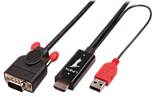 Lindy Videokabel - HD-15 (VGA) (M) bis USB, HDMI (M), Ansicht 3