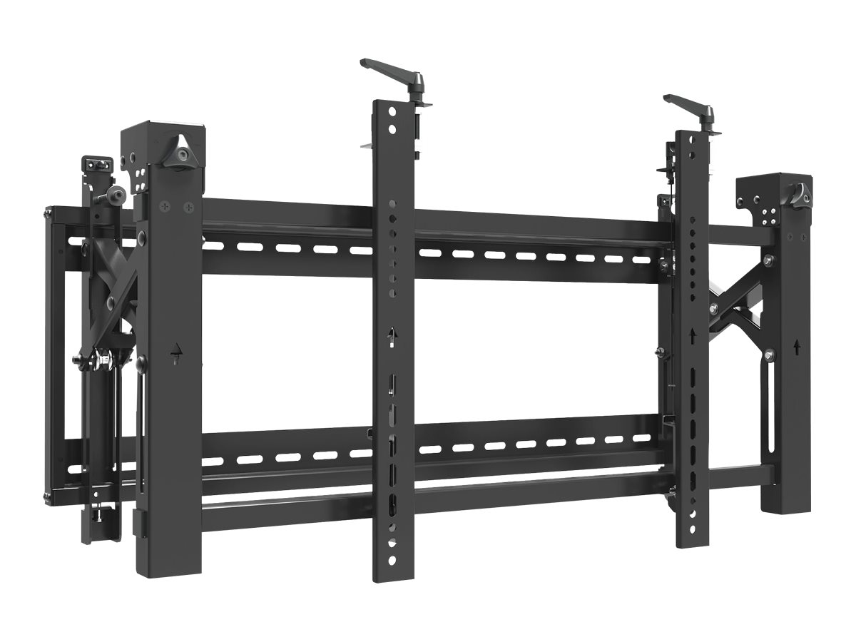 StarTech.com Startech Video Wandhalterung für 45 - 70 Zoll VESA Displays - Diebstahlsicherung - Stahl - Halterung - für Videoleinwand - Aluminium, Stahl - Schwarz - Bildschirmgröße: 114.3-177.8 cm (45"-70")
