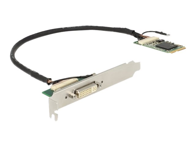 Delock Mini PCIe IO PCIe full size DVI  VGA Graphics Adapter