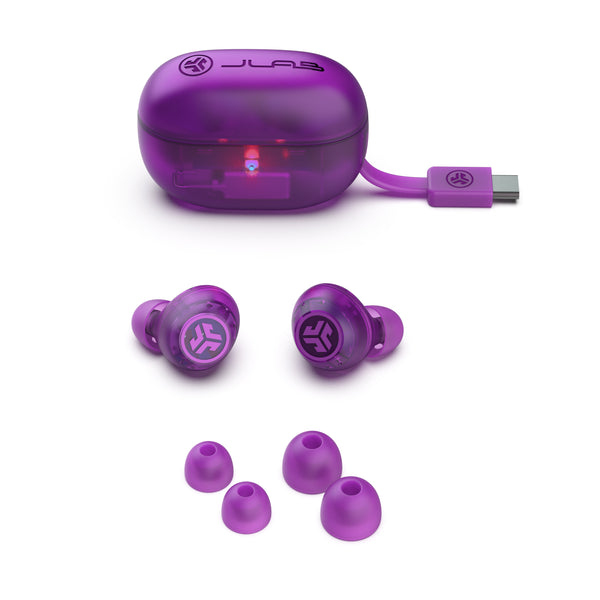 JLAB Audio JLAB Go Pop ANC TWS Headphones Trans Transparent Purple - Kopfhörer - 20 KHz, Ansicht 3