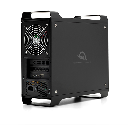 OWC ThunderBay Flex 8 - HDD / SSD-Gehäuse - 2.5/3.5 - SATA - Hot-Swap - USB Anschluss - Schwarz, Ansicht 4