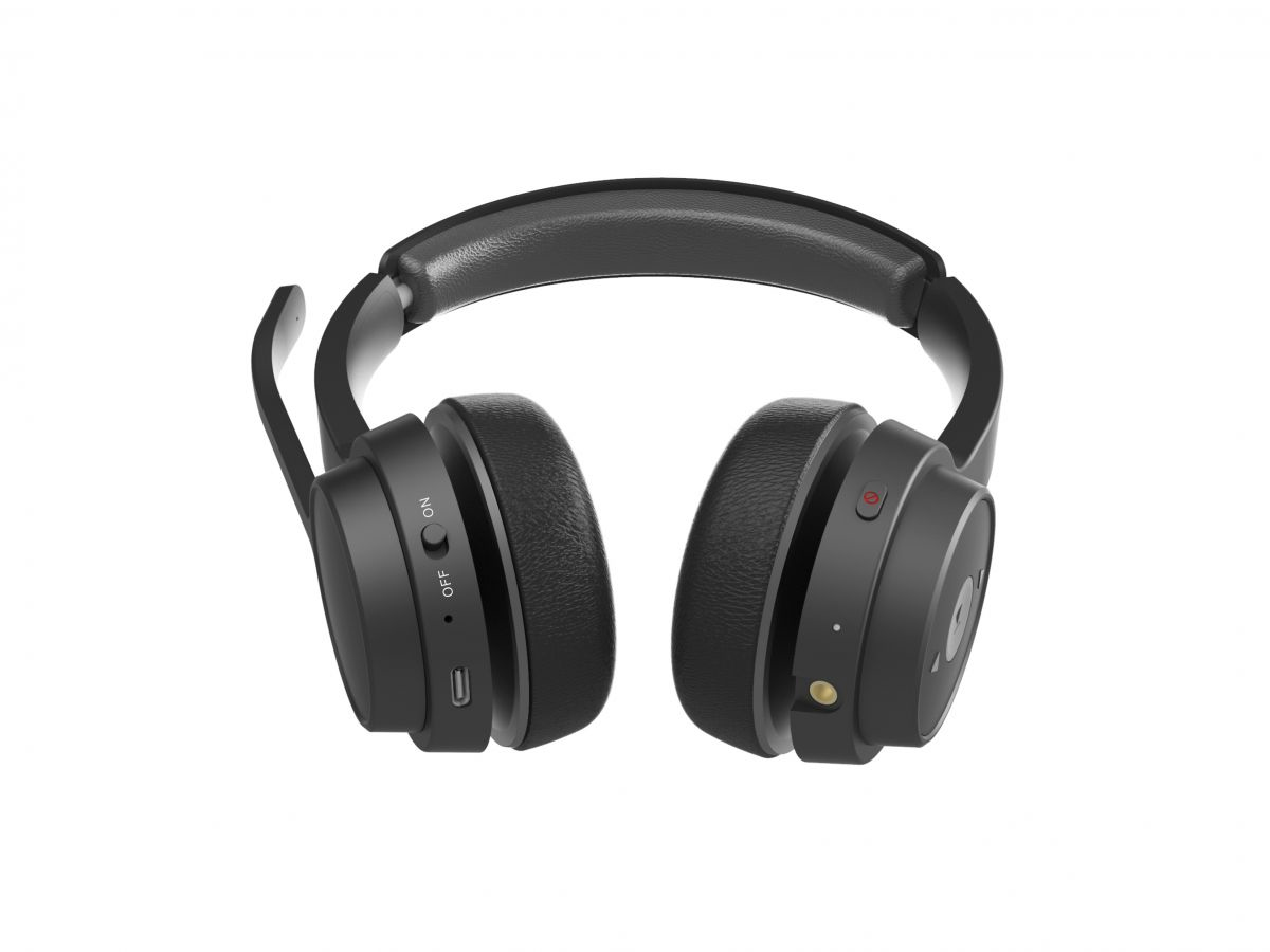 Conceptronic POLONA04B Bluetooth-Stereo-Headset - Verkabelt & Kabellos - Anrufe/Musik - 170 g - Kopfhörer - Schwarz, Ansicht 4