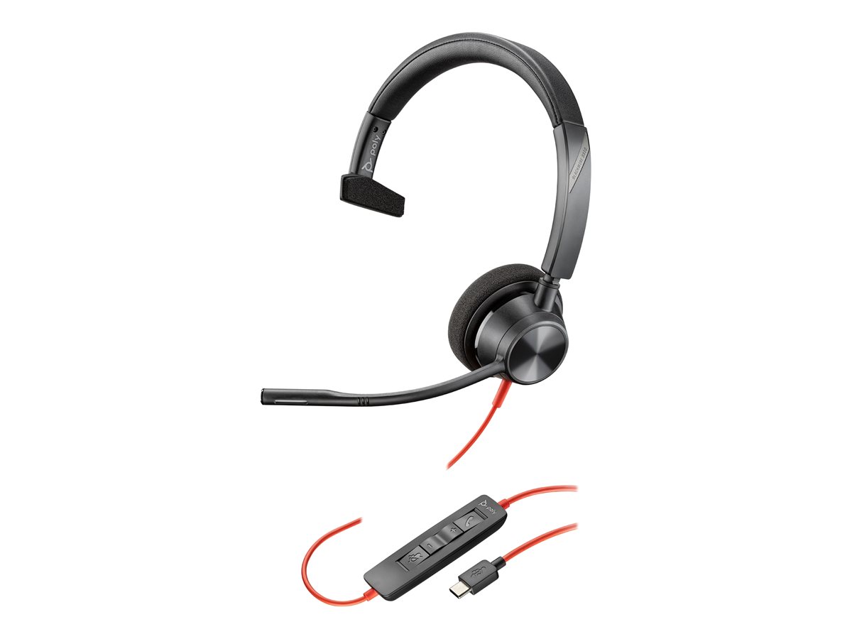 HP Poly Blackwire 3310 - Blackwire 3300 series - Headset
