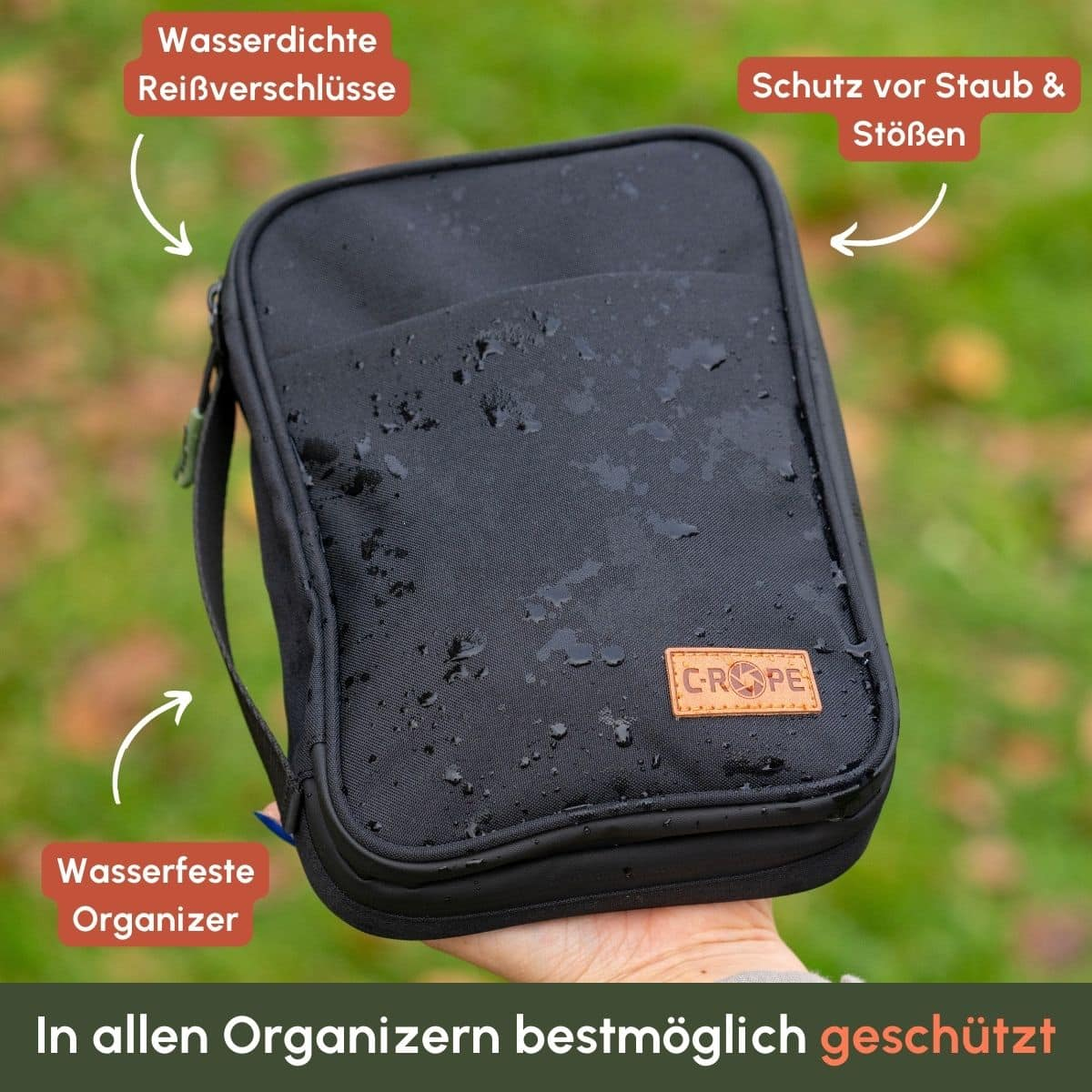 C-ROPE Elektronik Organizer Variante L in Schwarz retail, Ansicht 3