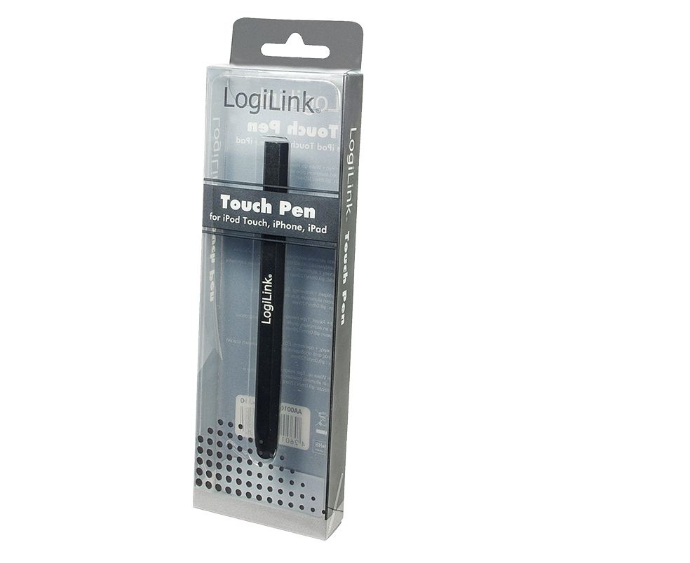 LogiLink Touch Pen - Stylus - Schwarz - für Apple iPad 1; 2; iPhone 3G, 3GS, 4, 4S; iPod touch (1G, 2G, 3G, 4G), Ansicht 2