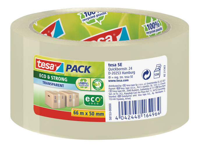 Tesa Tesapack Eco & Strong - Packband - 50 mm x 66 m, Ansicht 2