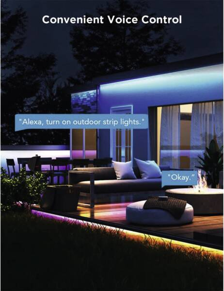 Govee Leuchtstreifen - LED - 36 W - kalt/warm weißes Licht, Ansicht 4