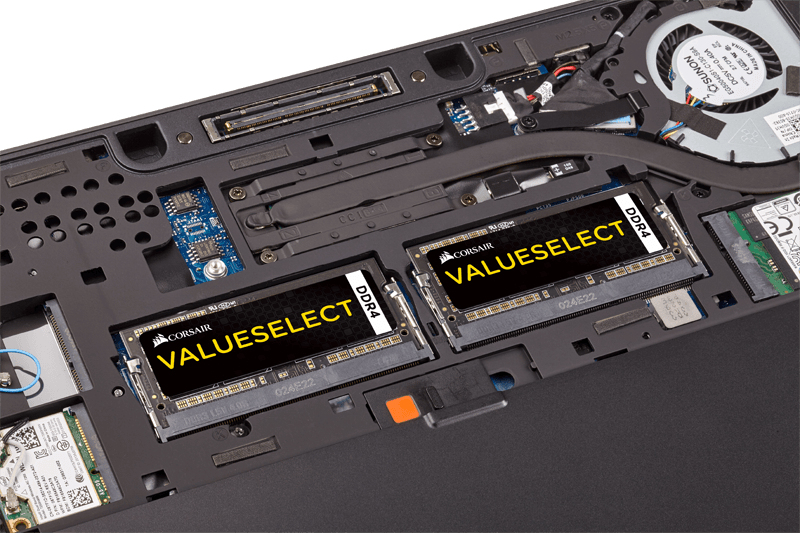 Corsair Value Select - DDR4 - Modul - 16 GB - SO DIMM 260-PIN, Ansicht 3