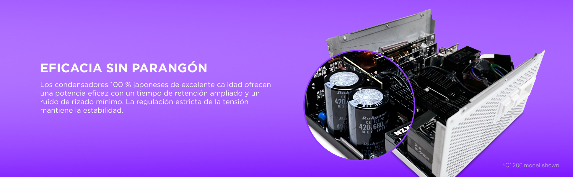 NZXT C-Series C1200 - Netzteil (intern) - ATX12V 3.1/ EPS12V 2.92, Ansicht 4