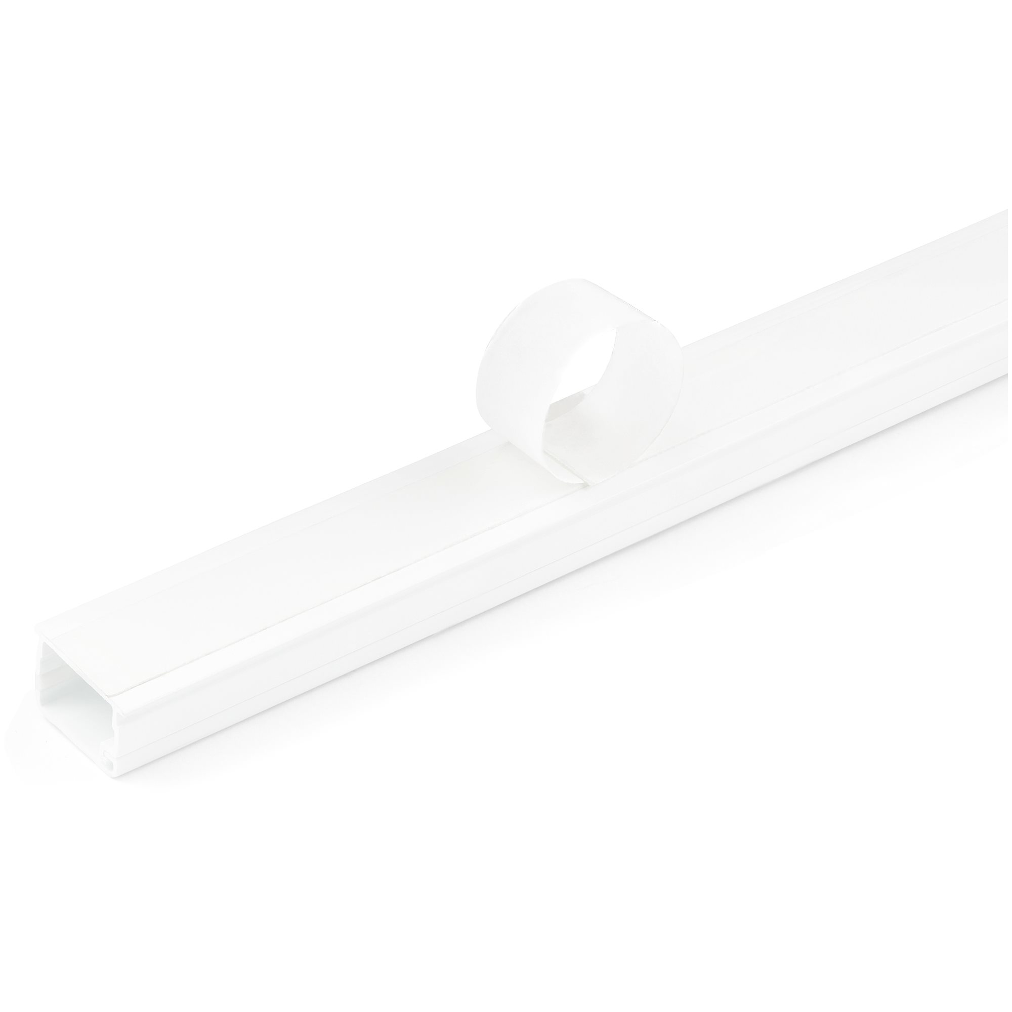 StarTech.com Solide Kabelführung mit Klebeband und Abdeckung, 19 x 13 mm und 1,8m Länge, PVC Netzwerk-/Stromkabel, Ansicht 4