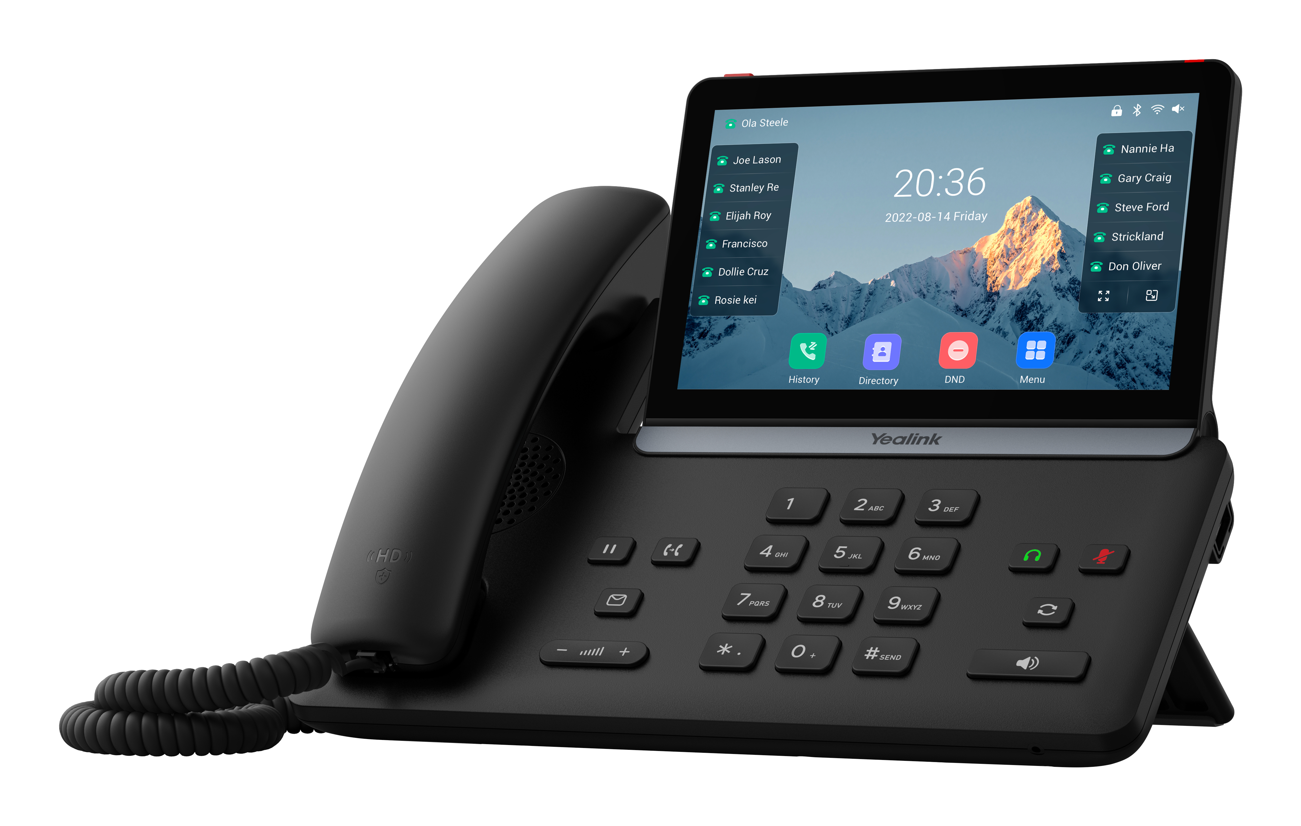 Yealink SIP-T87W IP Phone - VoIP-Telefon - Voice-Over-IP, Ansicht 4