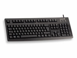 Cherry G83-6105 - Tastatur - USB - GB - Schwarz