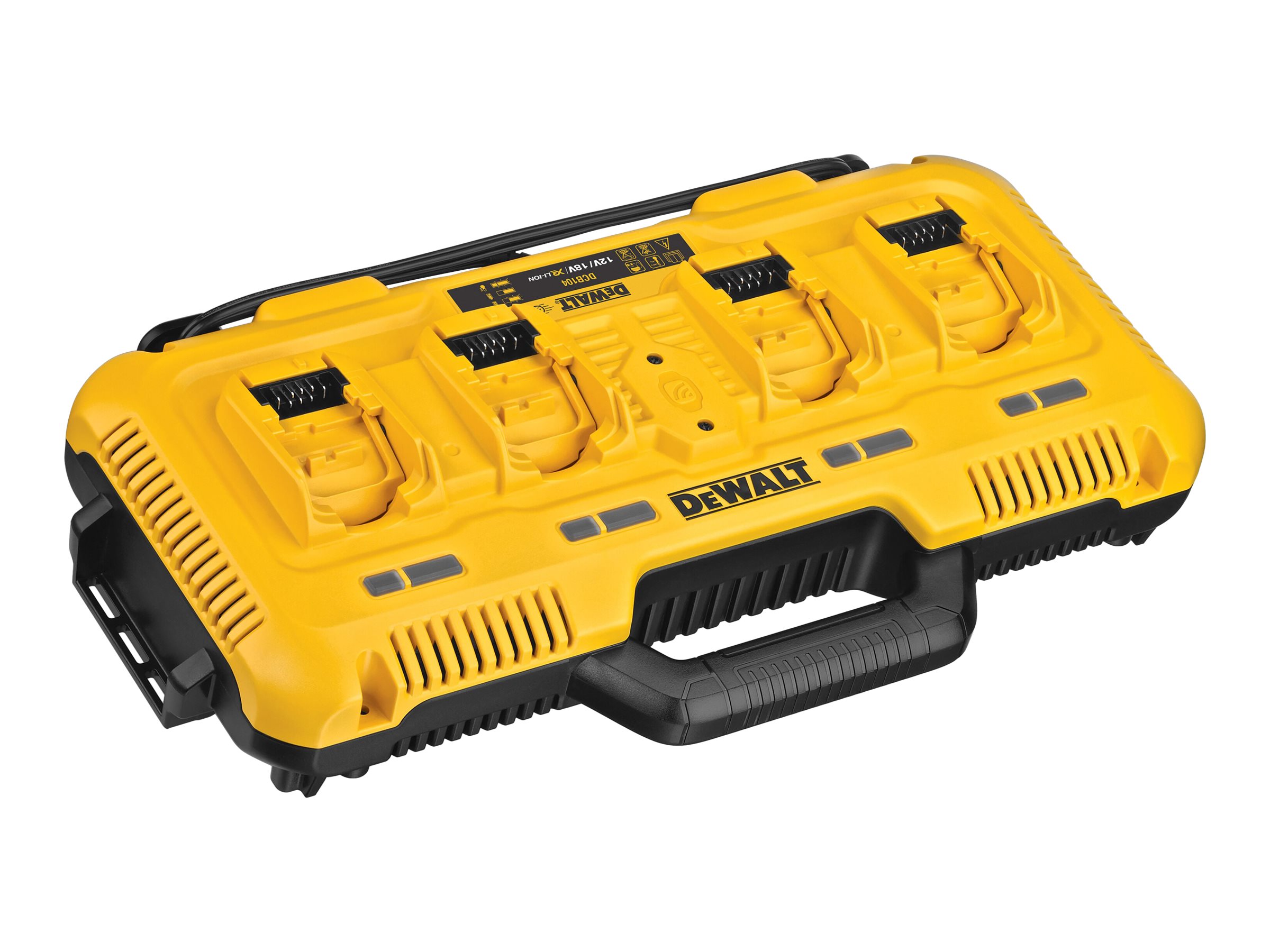 DeWalt DCB104 54V XR FlexVolt 4-fach Ladegerät, Ansicht 3