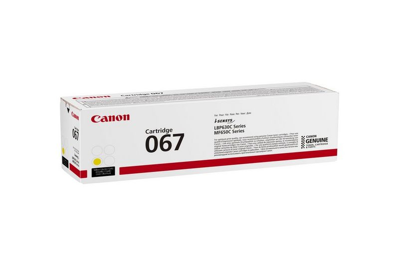 Canon 067 - Gelb - original - Tonerpatrone, Ansicht 2