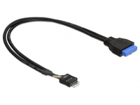 HPE Delock - USB-Kabel - 19-poliger USB 3.0 Kopf (W)