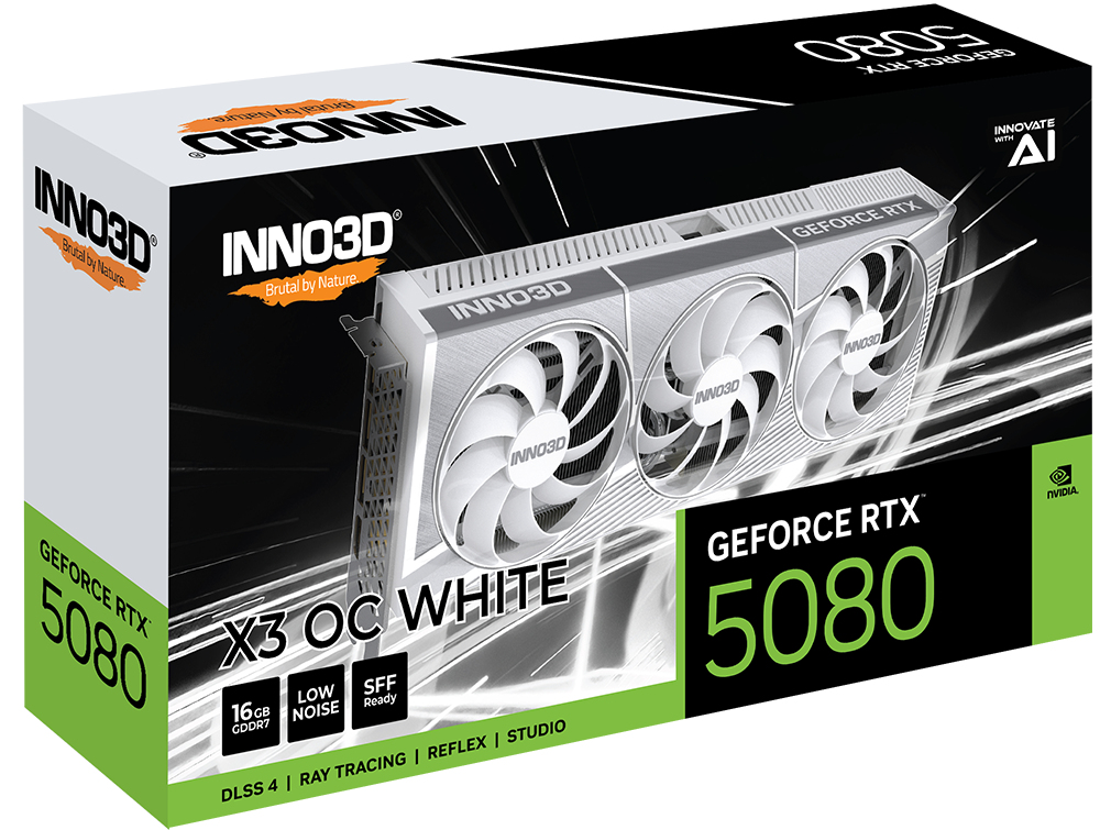 Inno3D GeForce RTX 5080 X3 OC - Grafikkarten, Ansicht 2