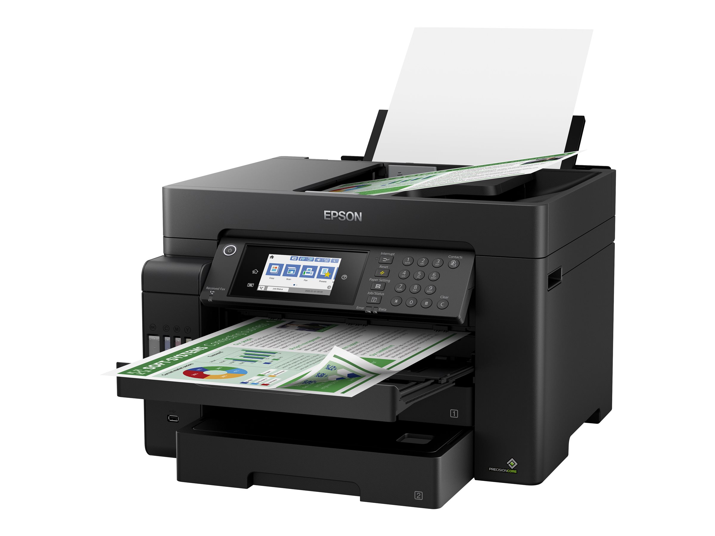 Epson EcoTank ET-16600 - Multifunktionsdrucker - Farbe - Tintenstrahl - A3 plus (311 x 457 mm)