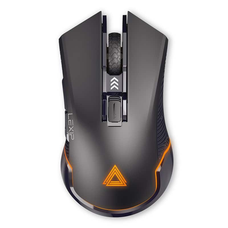Pixminds Lexip AR18 - Maus - optisch - 6 Tasten - kabellos - Wi-Fi - kabelloser Empfänger (USB), Ansicht 3
