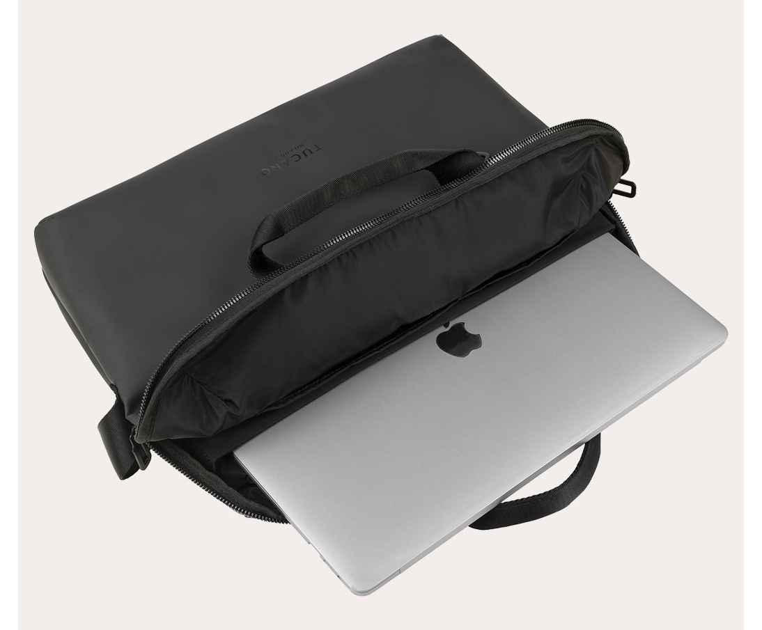 TUCANO Gommo Tasche 15.6'' schwarz MacBook Pro 16'' Laptop 15.6'' - Tasche, Ansicht 3