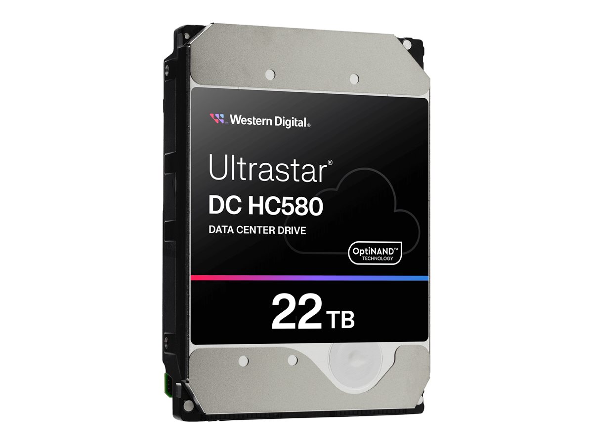 WD Ultrastar DC HC580 WUH722422ALE6L1 - Festplatte - verschlüsselt - 22 TB - intern - 3.5 (8.9 cm)