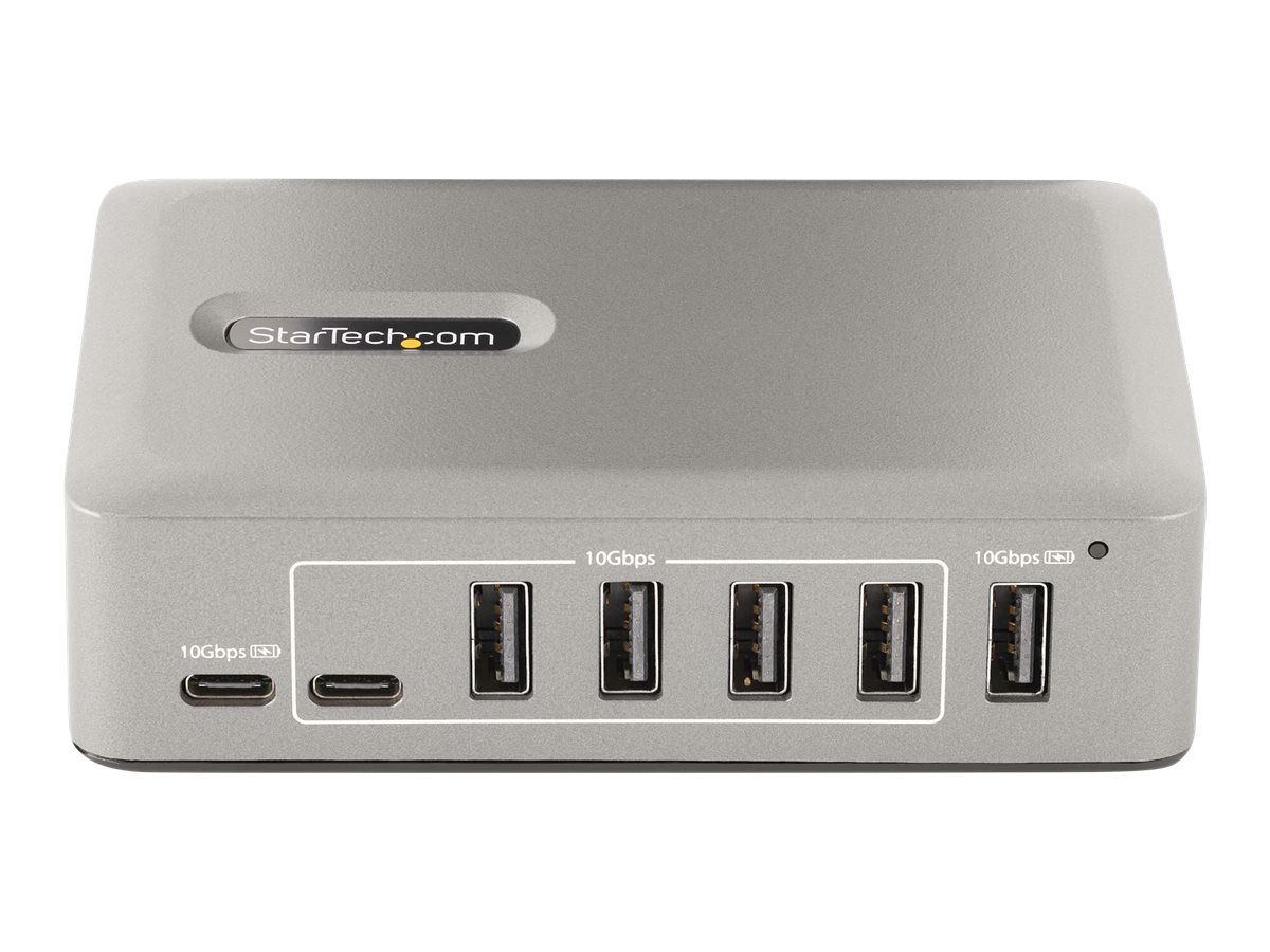 StarTech.com 10-Port USB-C Hub, 8x USB-A + 2x USB-C, Self-Powered w/ 65W Power Supply, Ansicht 5