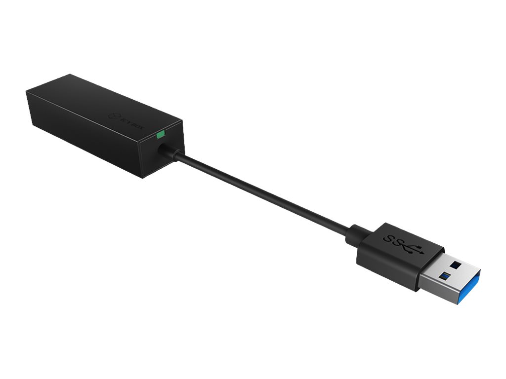 ICY BOX USB zu Gigabit Ethernet Adapter (60498)
