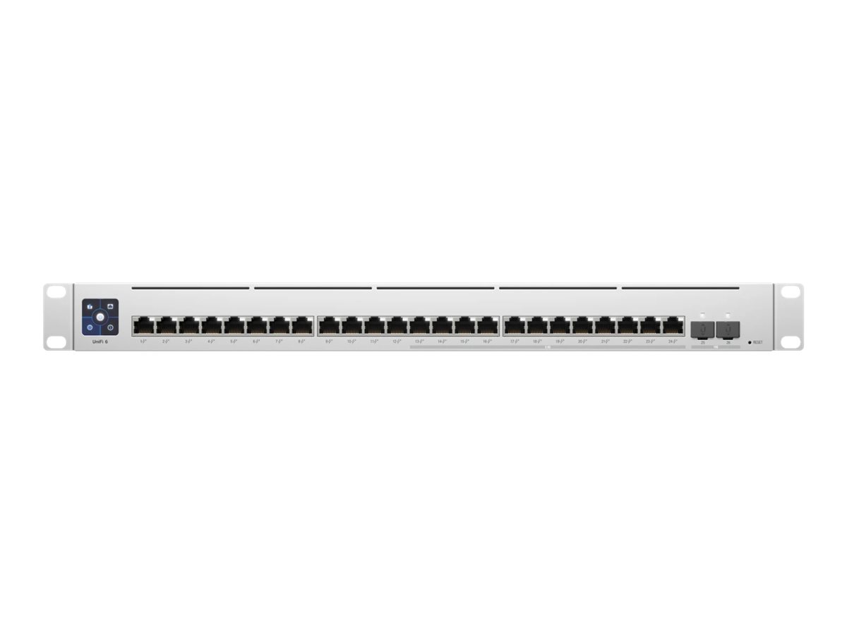 UbiQuiti UniFi Switch USW-Enterprise-24-PoE - Switch - L3 - managed - 12 x 100/1000/2.5G (PoE+) (USW-ENTERPRISE-24-POE)